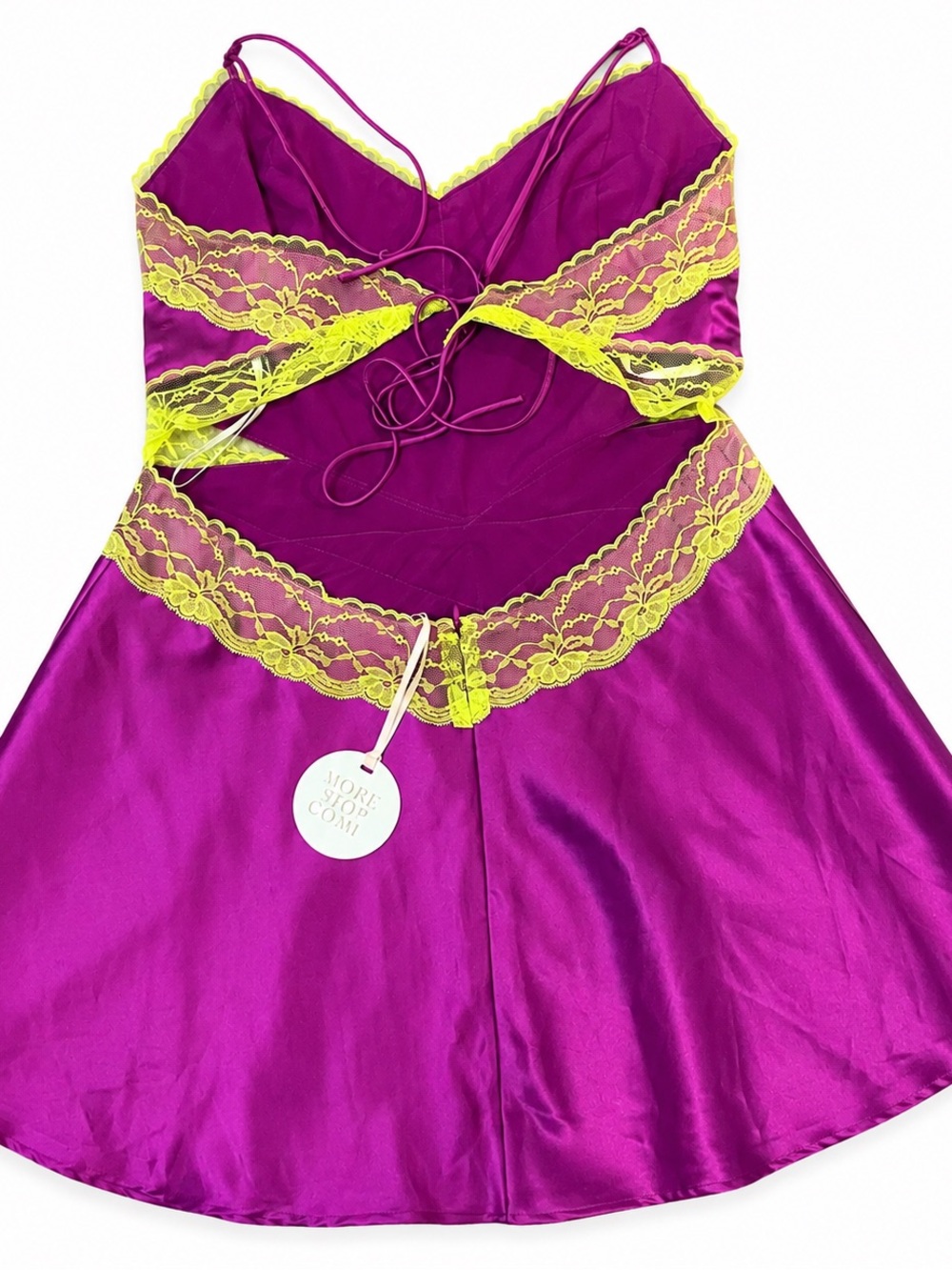 🌹 More To Come Kyla Mini Dress - As seen on Revolve - NWT - size XL - Picture 4 of 6